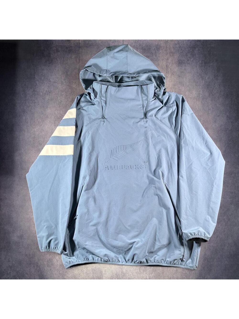 Adidas All Blacks Rugby all weather hooded jacket